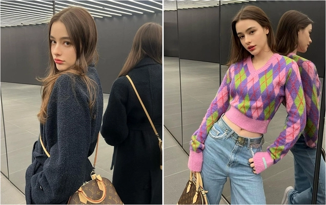 Dasha Taran với nụ cười rạng rỡ