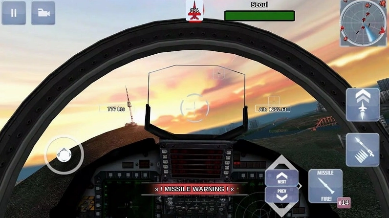 Đồ họa ấn tượng của Fox One Special Mission MOD APK