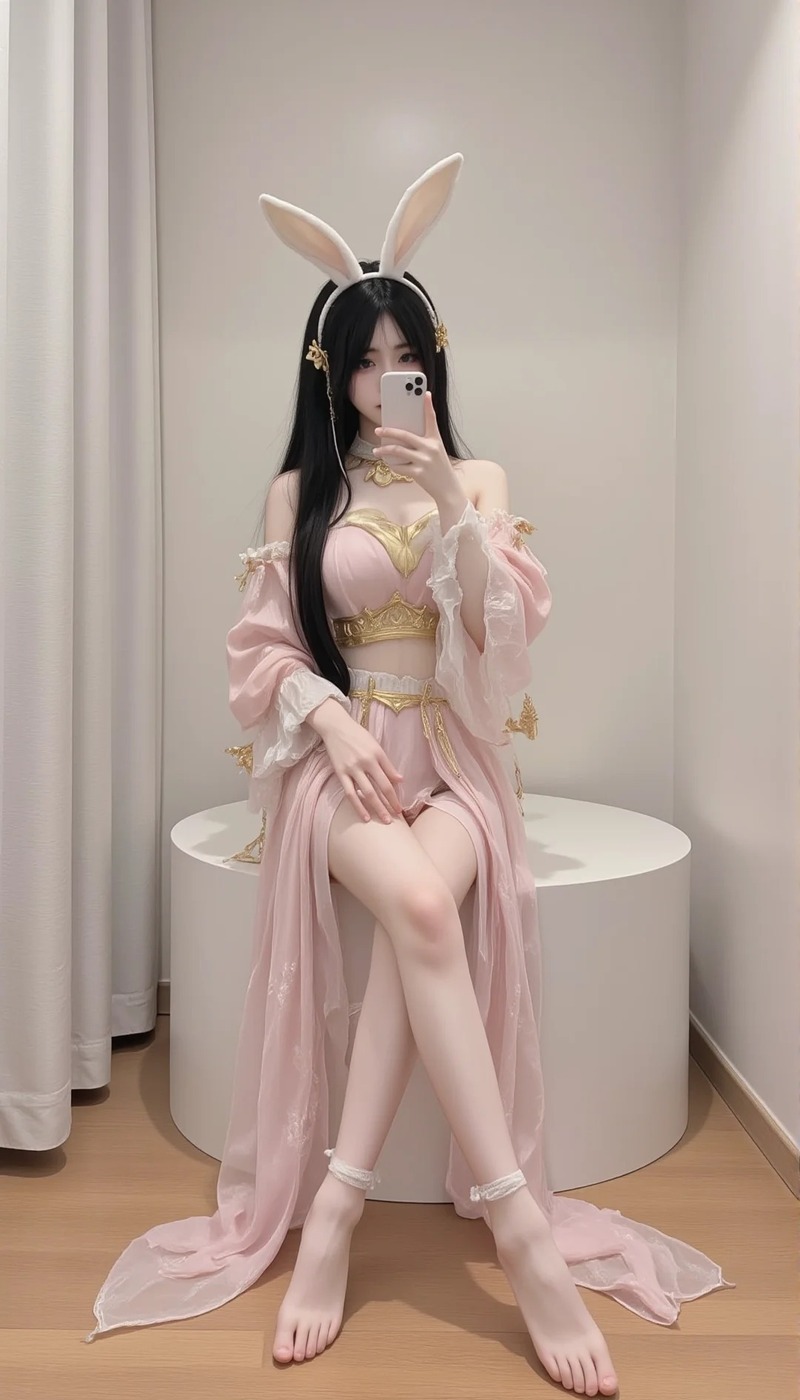 gái xinh vú to cosplay 21