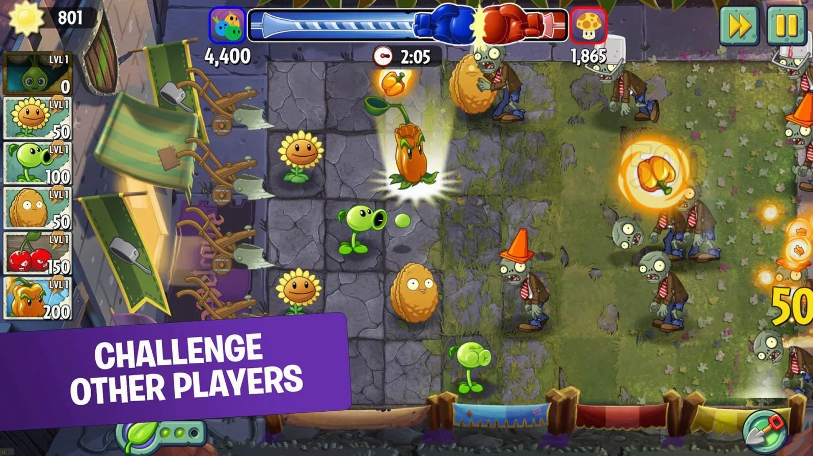 Game screenshot Plants vs Zombies 2 mod