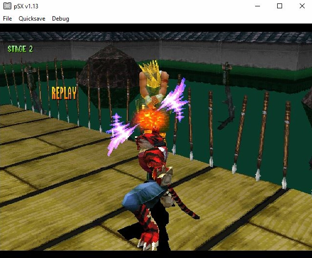 Giao diện chọn nhân vật trong Bloody Roar 2