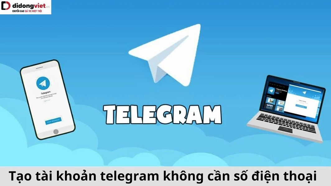 Giao diện đăng ký Telegram