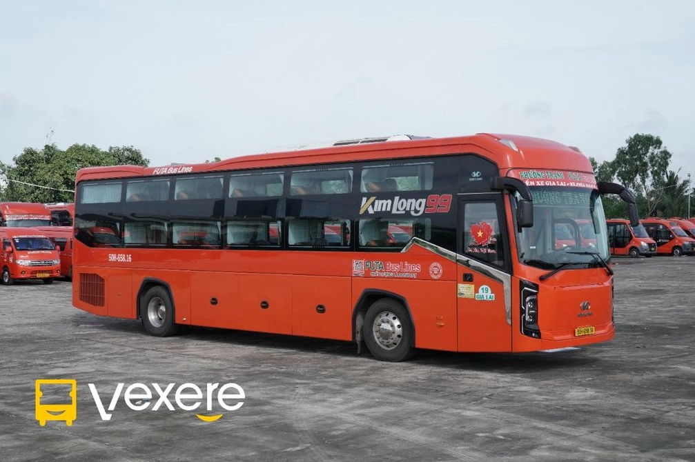 Giao diện đặt vé xe Phương Trang trên điện thoại