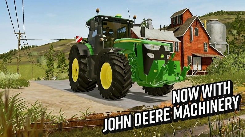 Giao diện Farming Simulator 20 với các tùy chỉnh mod