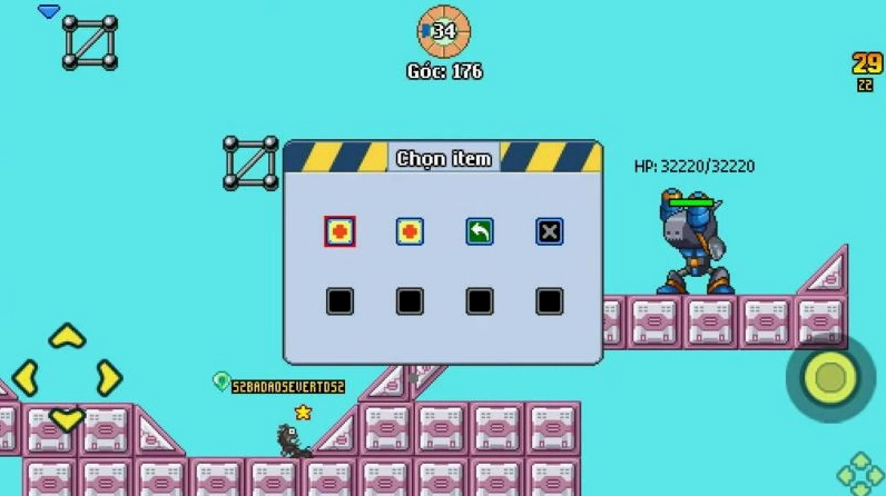 Giao diện game Mobi Army 2