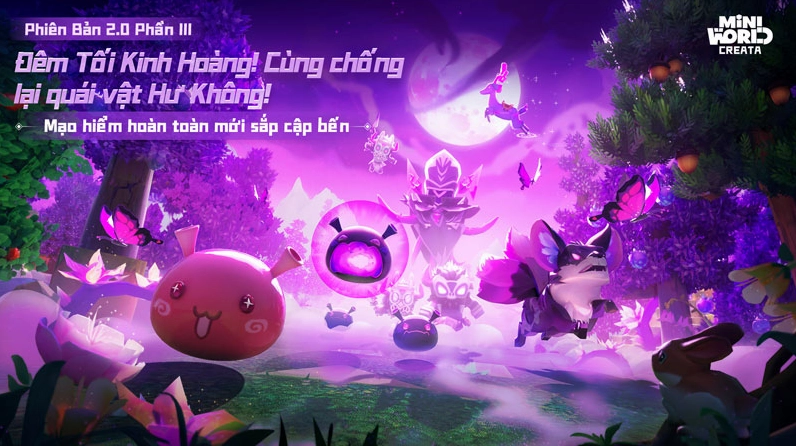 Giao diện Mini World: CREATA trên PC