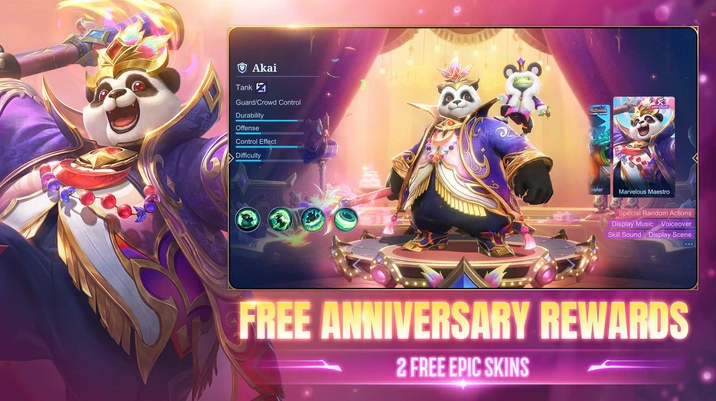 Giao diện Mod Menu Mobile Legends Bang Bang