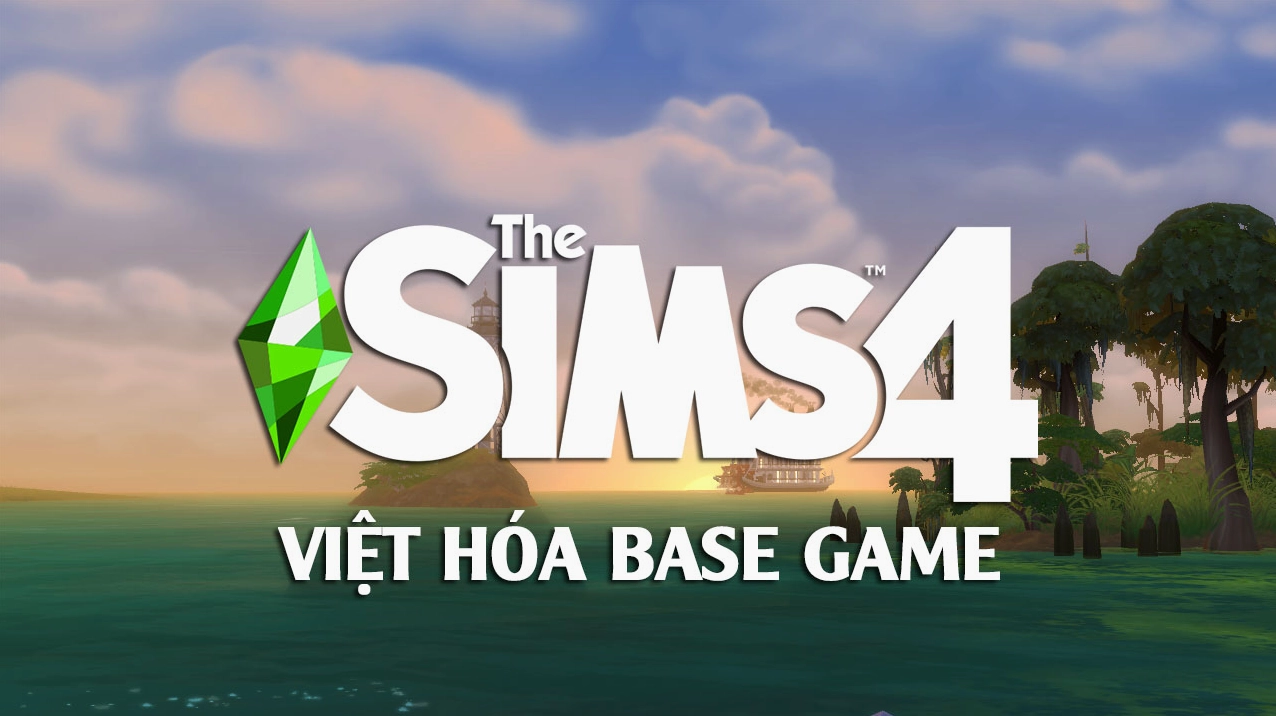 Giao diện The Sims 4 với mod Việt hóa