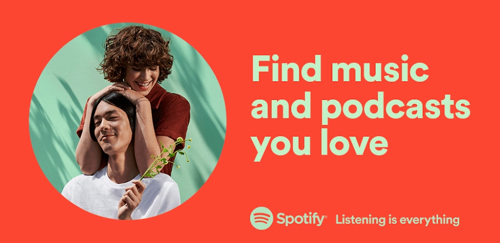 Giao diện ứng dụng Spotify Music và Podcasts