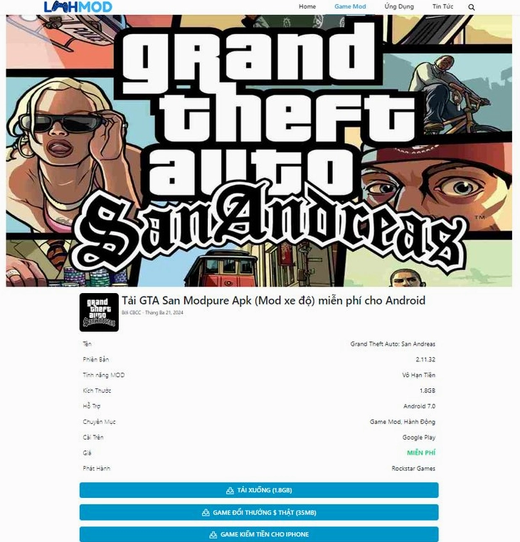 GTA San Mod Xe Độ Lmhmod - ví dụ về mod xe độ trong game