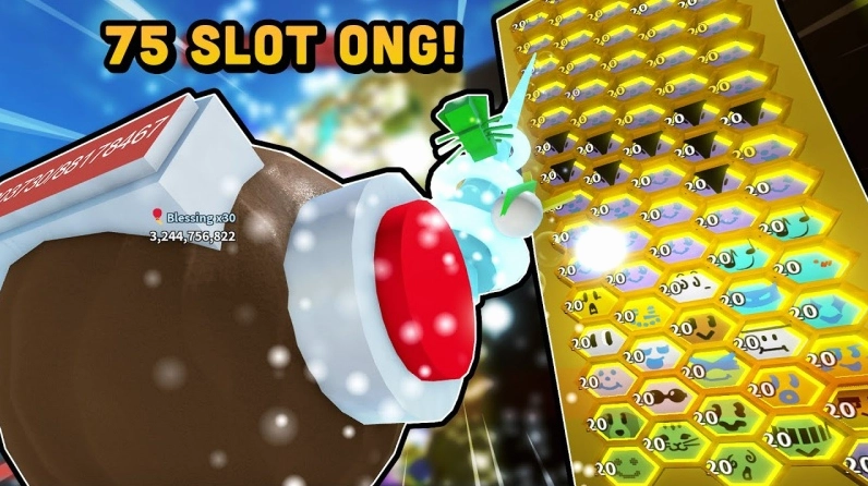 Hệ thống thu thập và phát triển tổ ong trong hack Bee Swarm Simulator