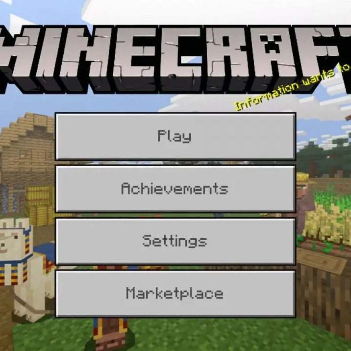 Hình ảnh minh họa giao diện Minecraft PE 1.12.0