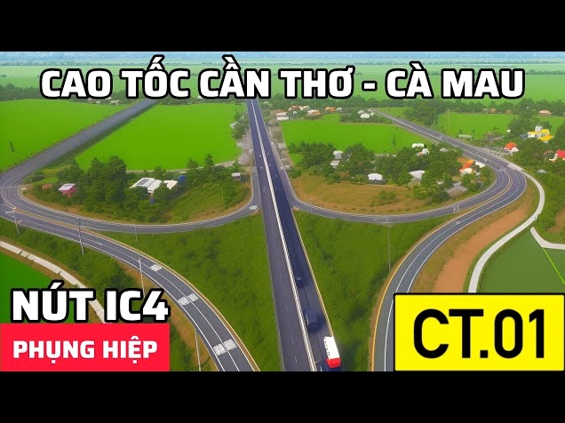 Hình ảnh minh họa một nút giao thông hiện đại