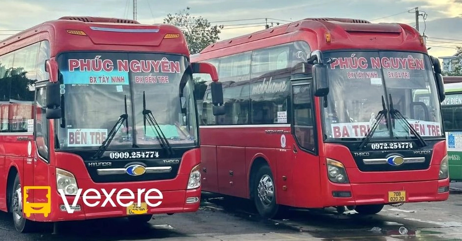 Hình ảnh xe khách chạy tuyến Tây Ninh - Bến Tre