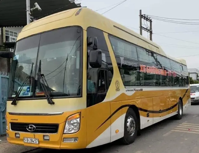 Hình ảnh xe Thanh Hiền đang hoạt động