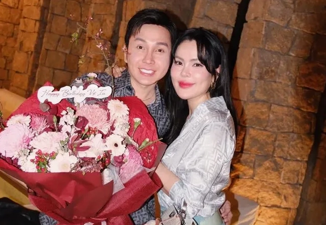 Hoa hậu Phương Lê đón tin vui sau khi kết hôn với NSƯT Vũ Luân.