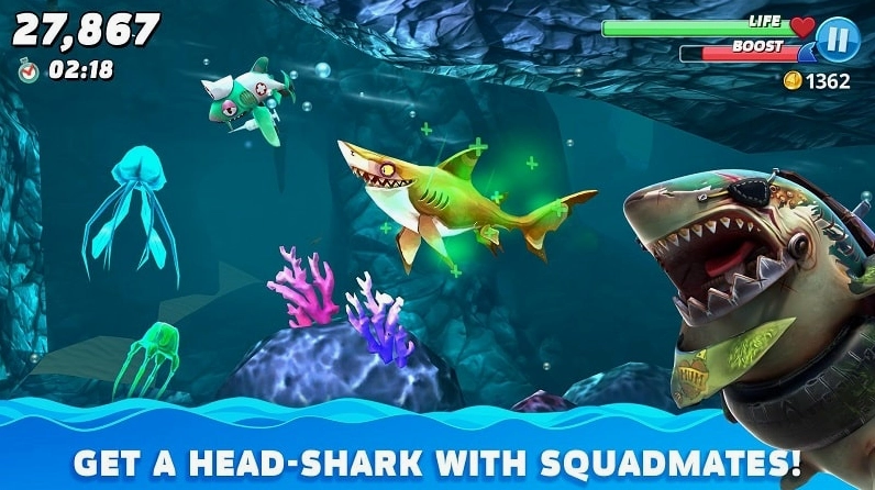 Hungry Shark World mod android