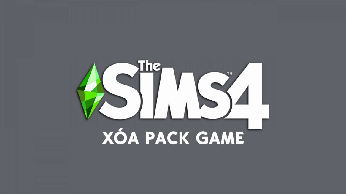 HƯỚNG DẪN XÓA PACK TRONG GAME, GIẢM DUNG LƯỢNG GAME THE SIMS 4