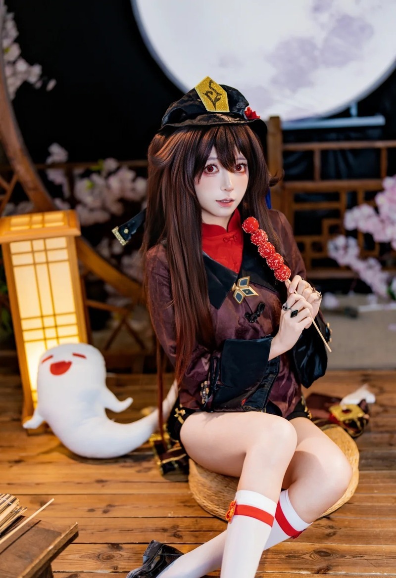 hutao cosplay 2
