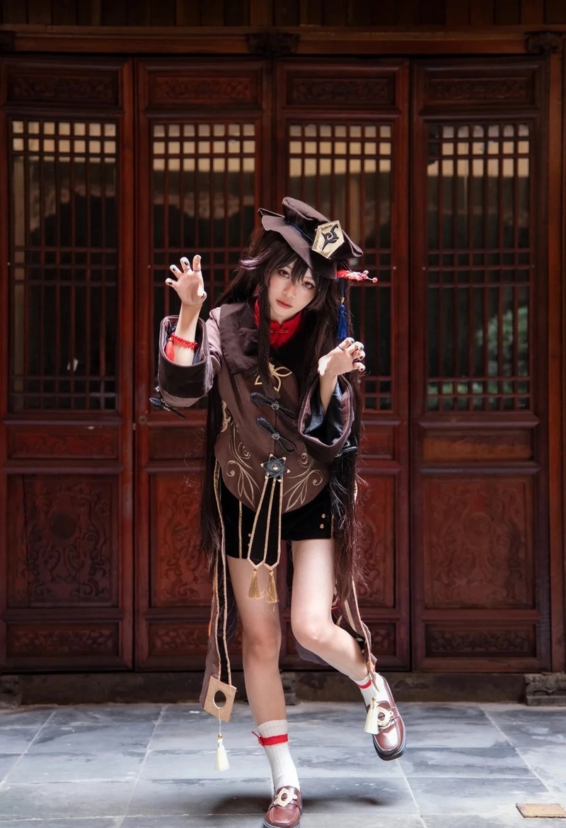 hutao cosplay 3