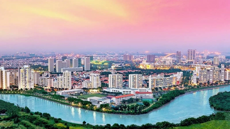 Khu đô thị Phú Mỹ Hưng tại Quận 7, Sài Gòn