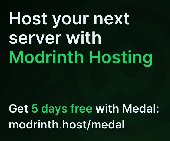 Logo Modrinth - Nền tảng lưu trữ mod