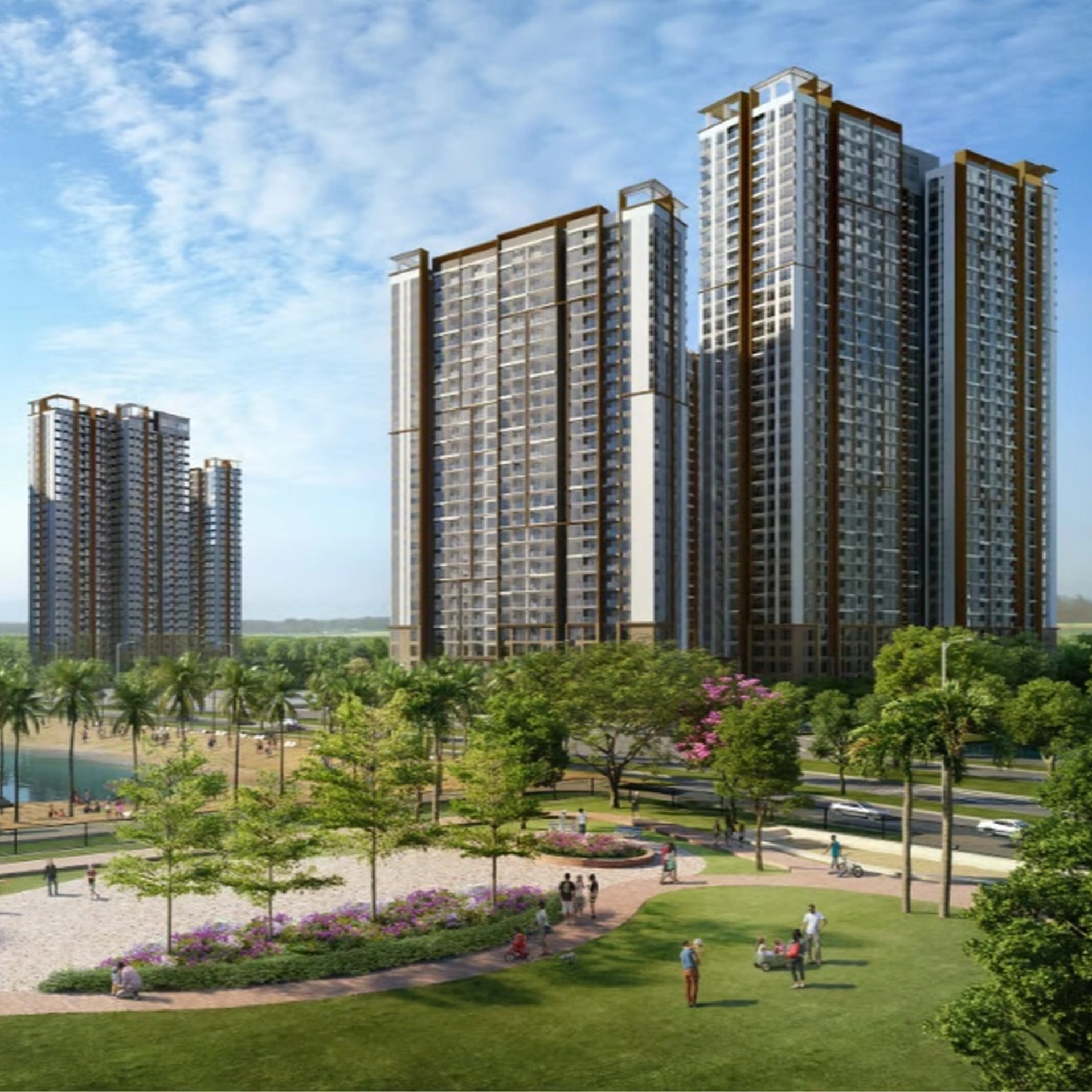 Masteri Waterfront - ví dụ về dự án bất động sản