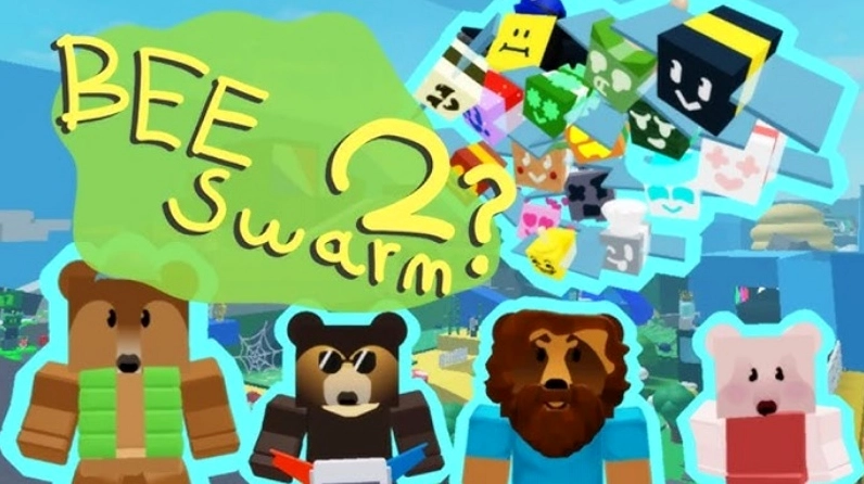 Minh họa các nhiệm vụ và thử thách trong Bee Swarm Simulator