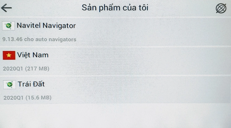 Minh họa cách sử dụng bản đồ Navitel trên xe Hyundai