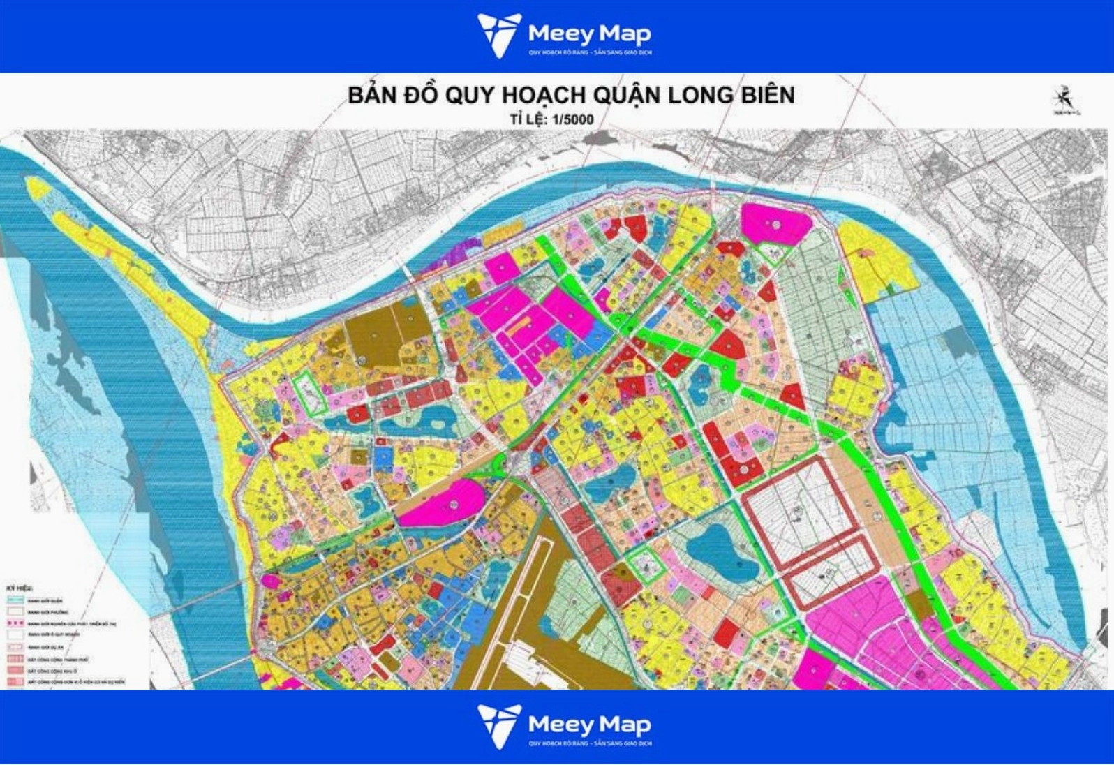 Minh họa giao diện bản đồ quy hoạch trực tuyến.
