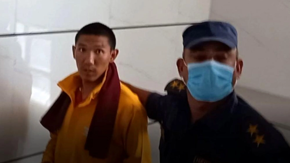 Miruna Magar trong một sự kiện giải trí tại Nepal