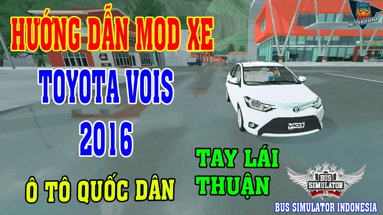 Mod xe ô tô Bus Simulator Indonesia: cách tải và cài đặt mới nhất 2025