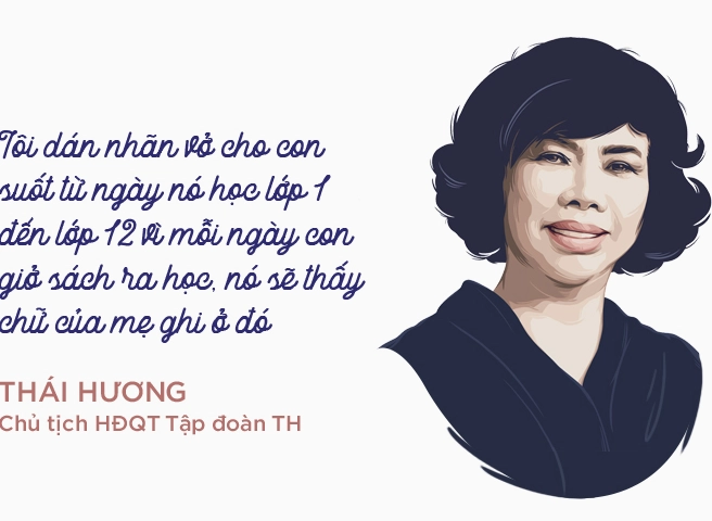 Mong muốn làm người phụ nữ của gia đình của bà Thái Hương
