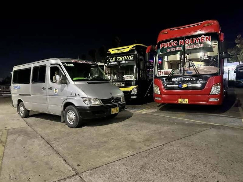 Nhà xe Bến Tre đi Tây Ninh