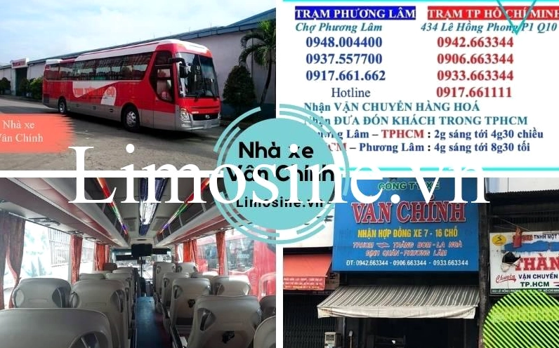 Nhà xe Vân Chính - Bến xe, giá vé và số điện thoại đặt vé