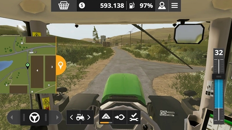 Nhiều loại máy móc nông nghiệp trong Farming Simulator 20 Mod