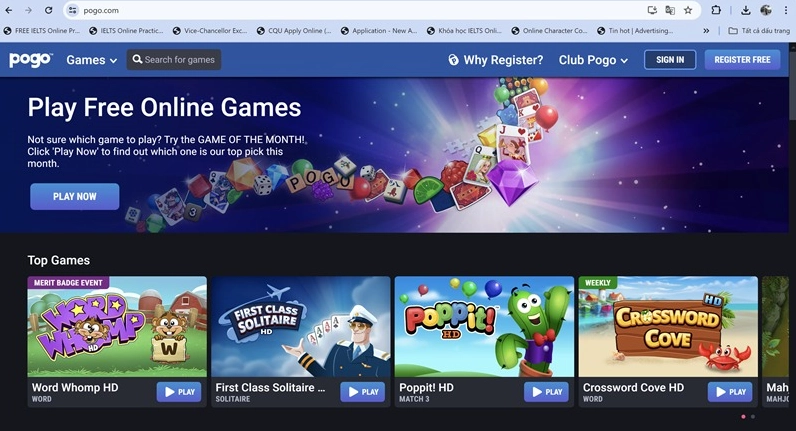 Nhiều tựa game hấp dẫn