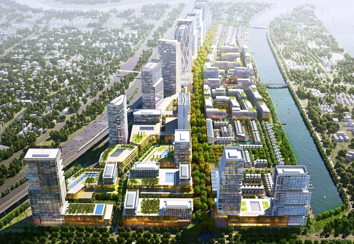Phối cảnh khu đô thị tại Phường Trường Thọ