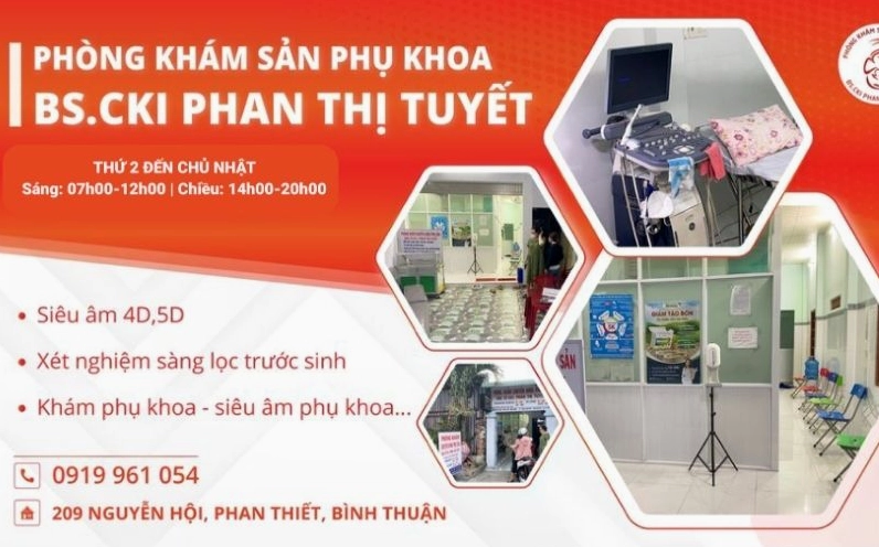 Phòng khám Sản Phụ Khoa - BSCKI Phan Thị Tuyết