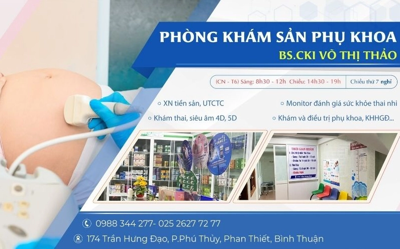 Phòng khám Sản Phụ Khoa - BSCKI Võ Thị Thảo