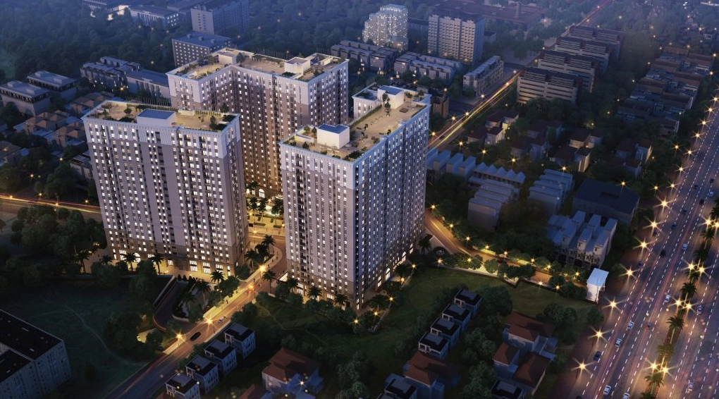Phú Thọ DMC - Nhà ở xã hội quận 10 về đêm