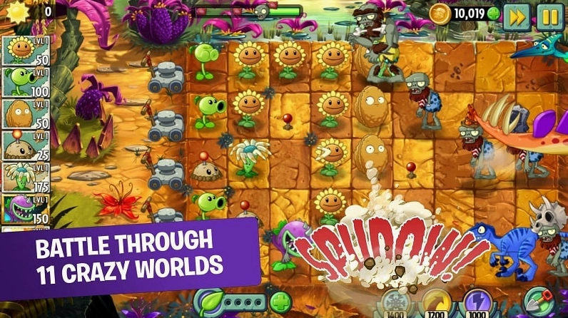 Plant vs Zombie 2 Mod Free Shop - Tiền tệ không giới hạn
