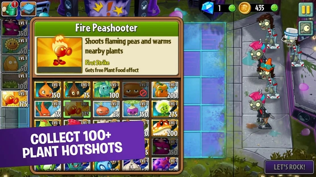 Plants vs Zombies 2 Hack Full Cây