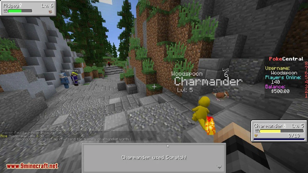 Poké Balls trong Mod Pokemon Minecraft 1.12.2