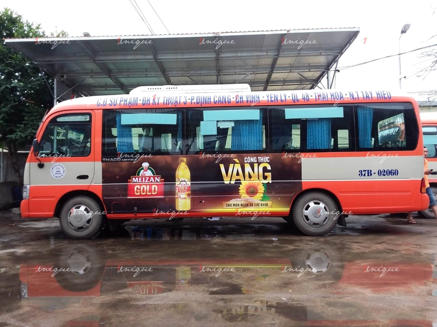 Quảng cáo xe bus tại Nghệ An