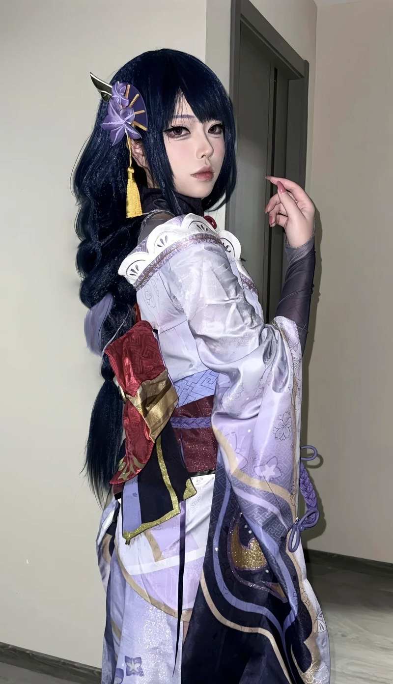 raiden shogun cosplay 1
