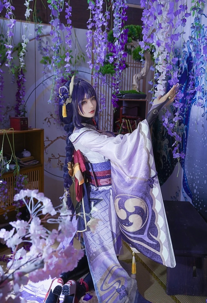raiden shogun cosplay 11