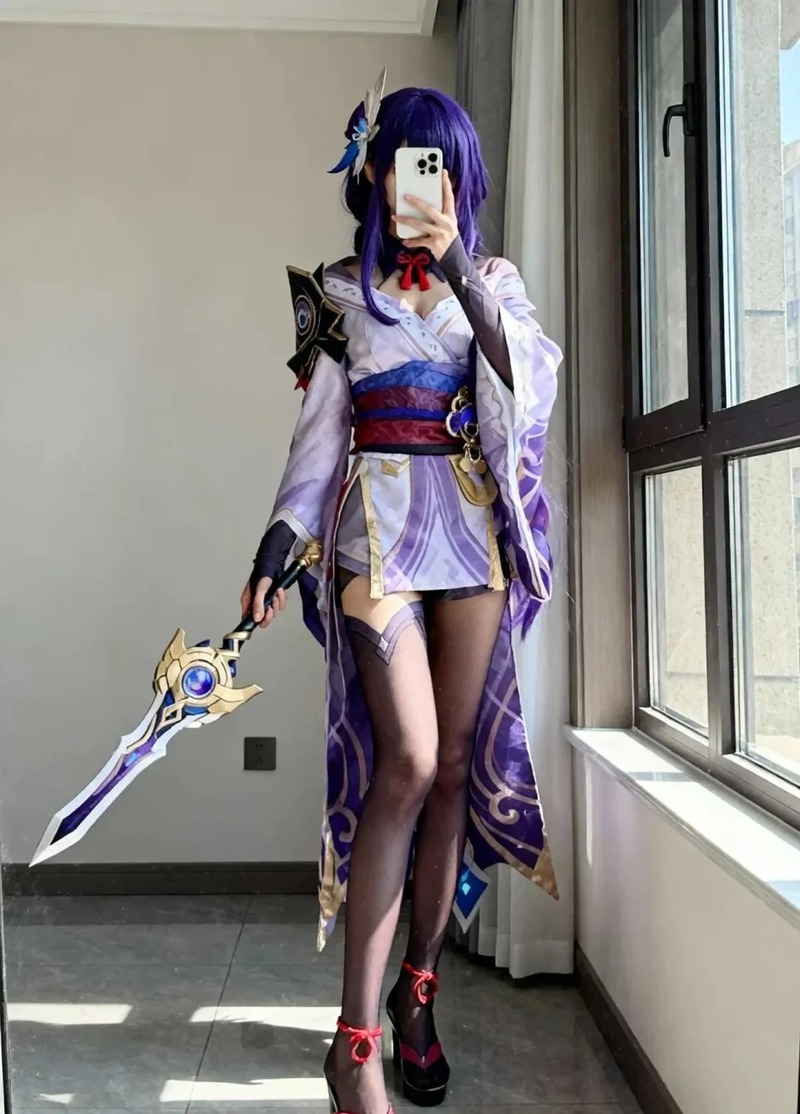 raiden shogun cosplay 15