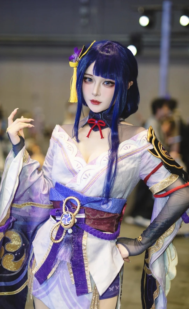 raiden shogun cosplay 17