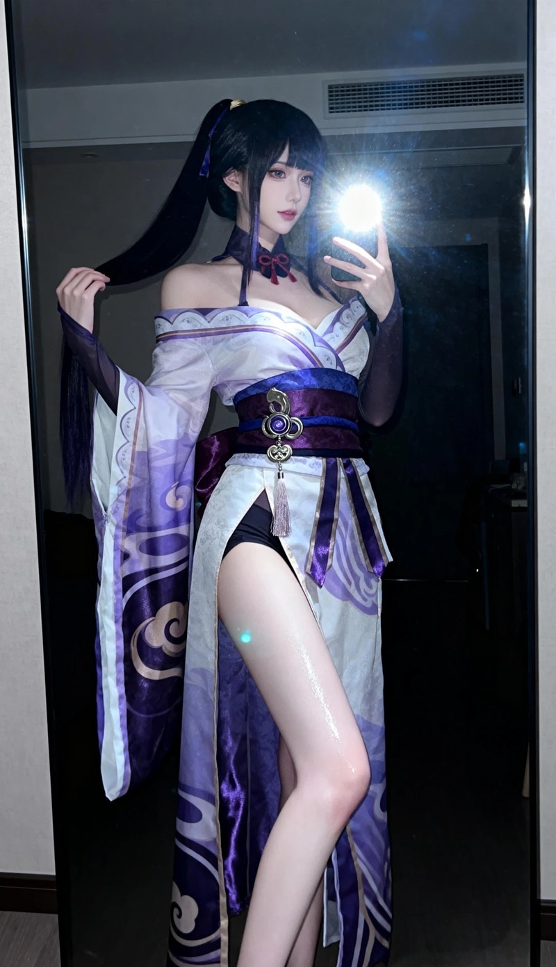 raiden shogun cosplay 29